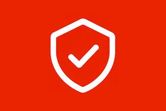 Shield with check mark icon representing secure, reliable storage and protection of organizational data.
